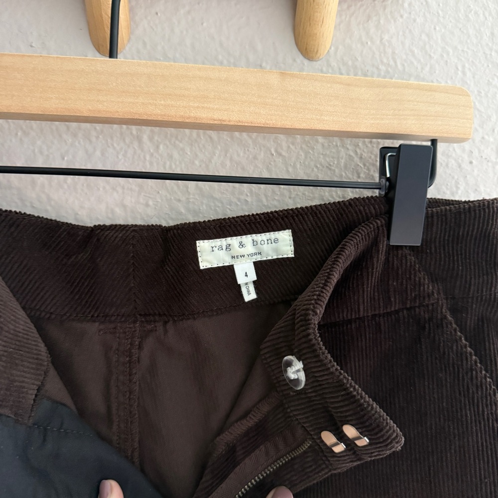 Rag & Bone Leyton Corduroy Straight Leg Pants - Picture 6 of 6